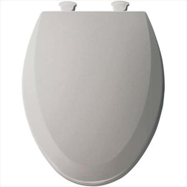 Church Seat 1500EC 162 Lift-Off Elongated Closed Front Toilet Seat in Silver 1500EC 162 - main